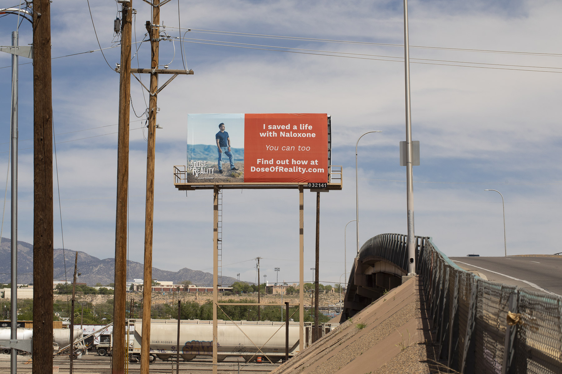 I Saved a Life billboard