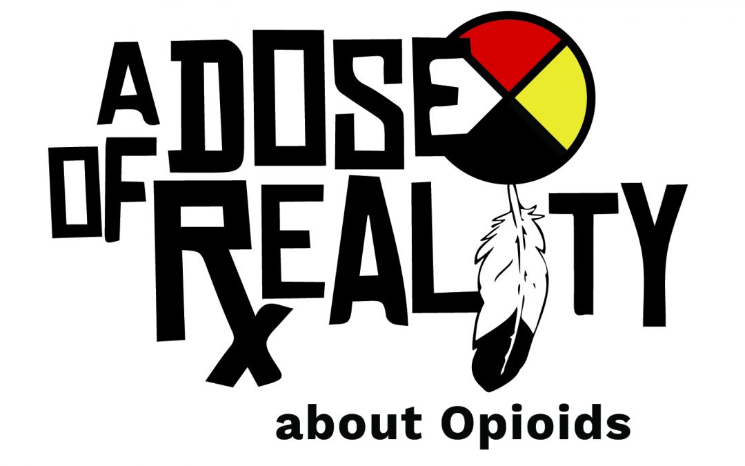 Dose of Reality Medicine Wheel Eagle Feather Logo