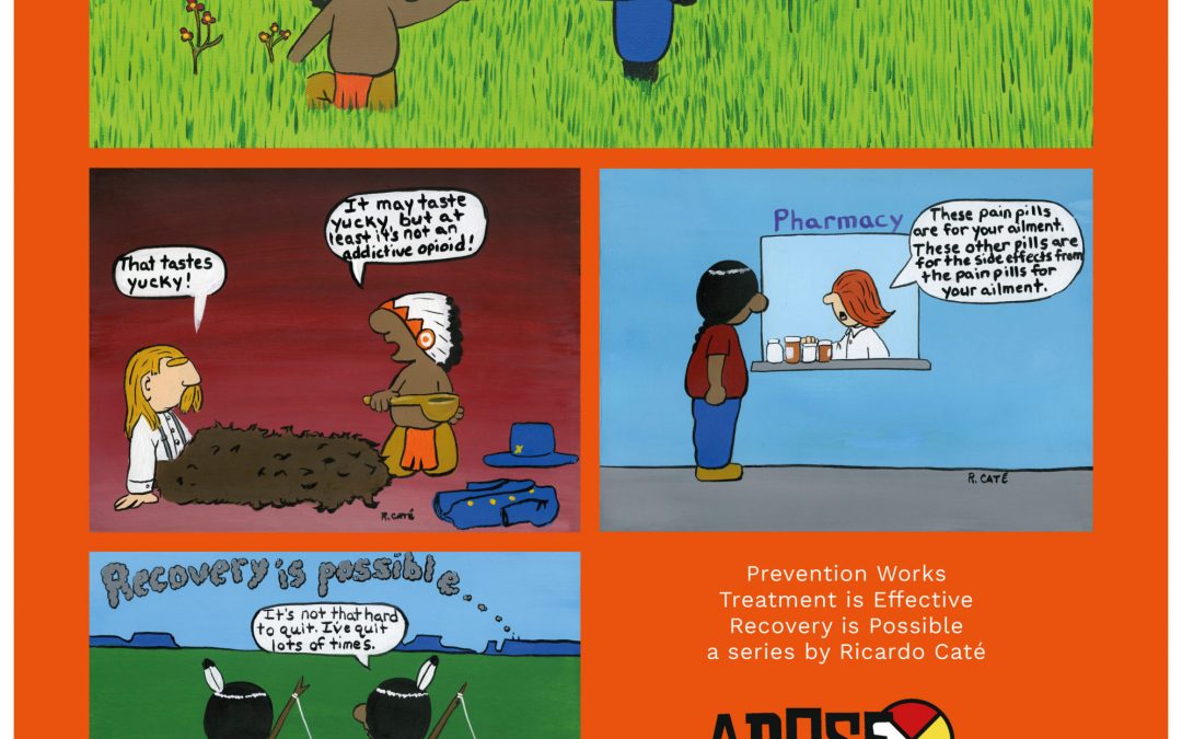 Native American Cartoon (Get the Facts Poster)
