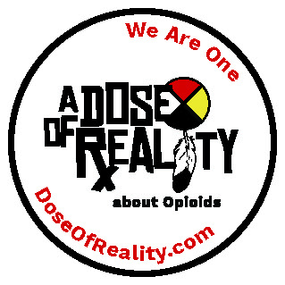 Dose of Reality Native American Logo Sticker